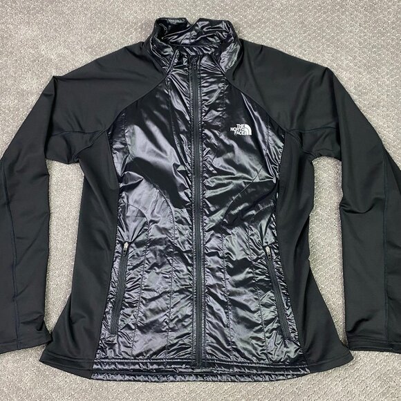 The North Face Jacket Women's XL Black Primaloft Perfex Hybrid Quantum - Picture 1 of 16